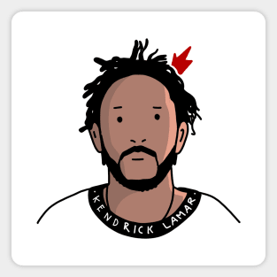 Kendrick Cartoon Magnet